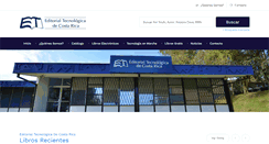 Desktop Screenshot of editorialtecnologica.com